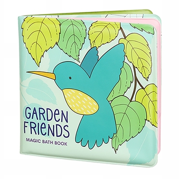  Magic bath book Garden friends